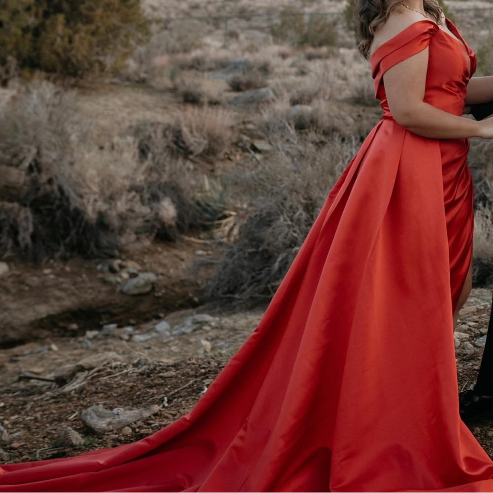 René The Label Red Gown